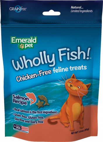 EPP / Wholly Fish Salmon Recipe Cat Treat, 3oz