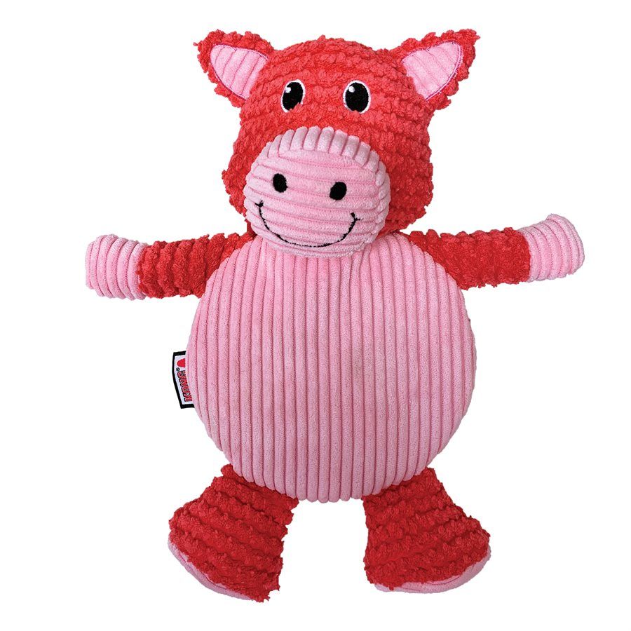 Kong / Low Stuff Crackle Tummiez Pig, L