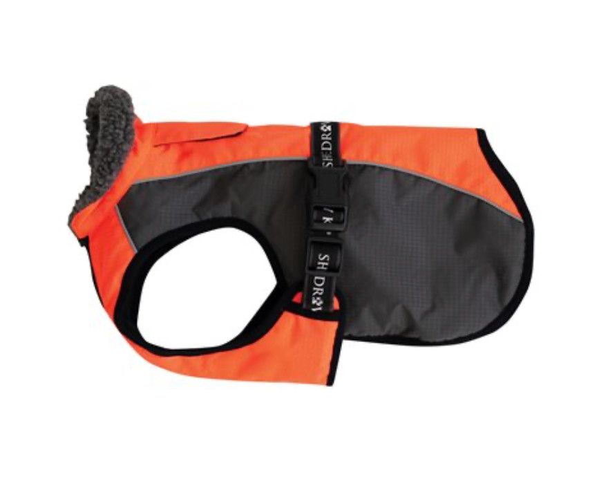 Shedrow K9 / Manteau chinook Orange flu / gris