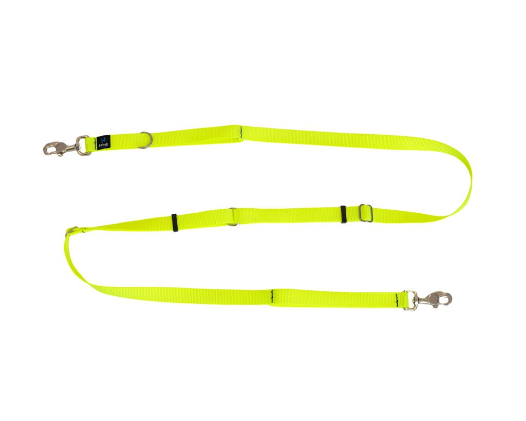 Nahak / Laisse multi, Jaune Fluo