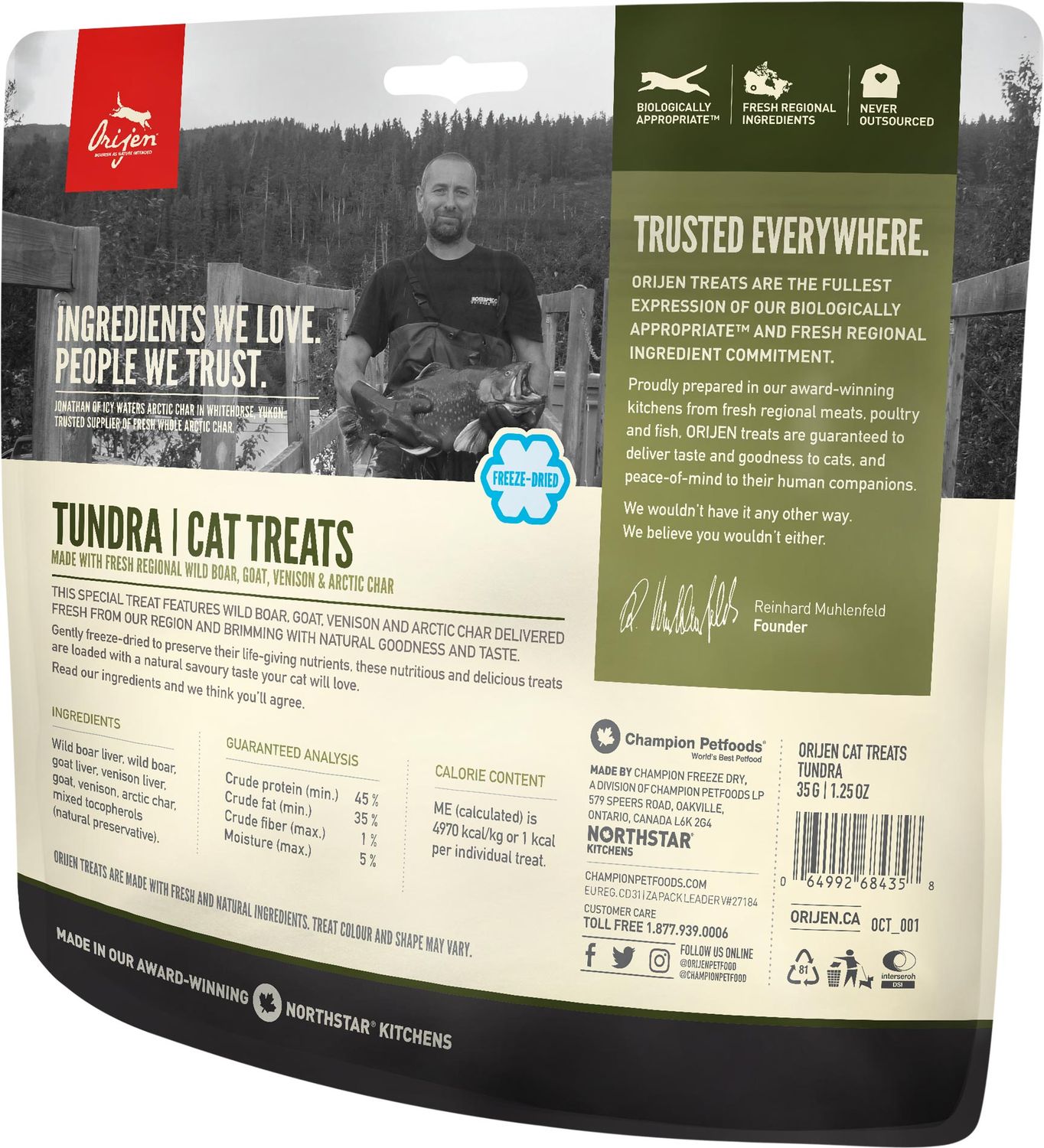 Orijen Chat / Treats Tundra 35g