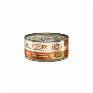 Wellness / CORE Pâté chicken, turkey &amp; chicken Liver wet cat food, 5.5 oz