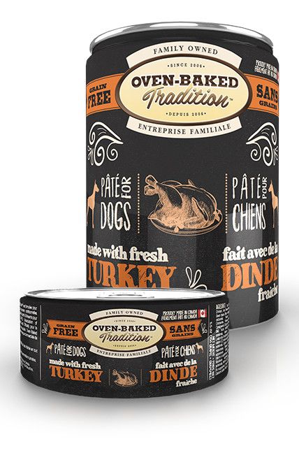 Oven-Baked Chien / Conserve Dinde, 354g