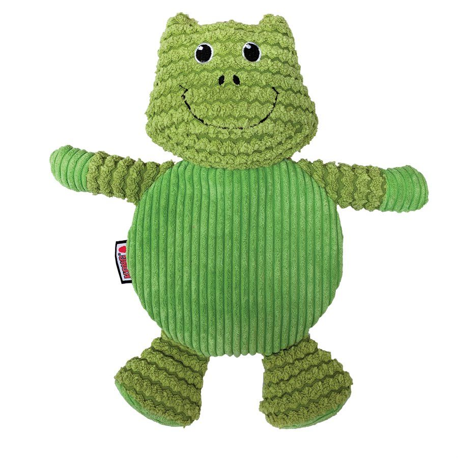 Kong / Low Stuff Crackle Tummiez Frog, L
