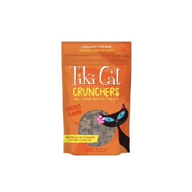 Tiki Cat / Crunchers chicken flavor cat treat, 2 oz