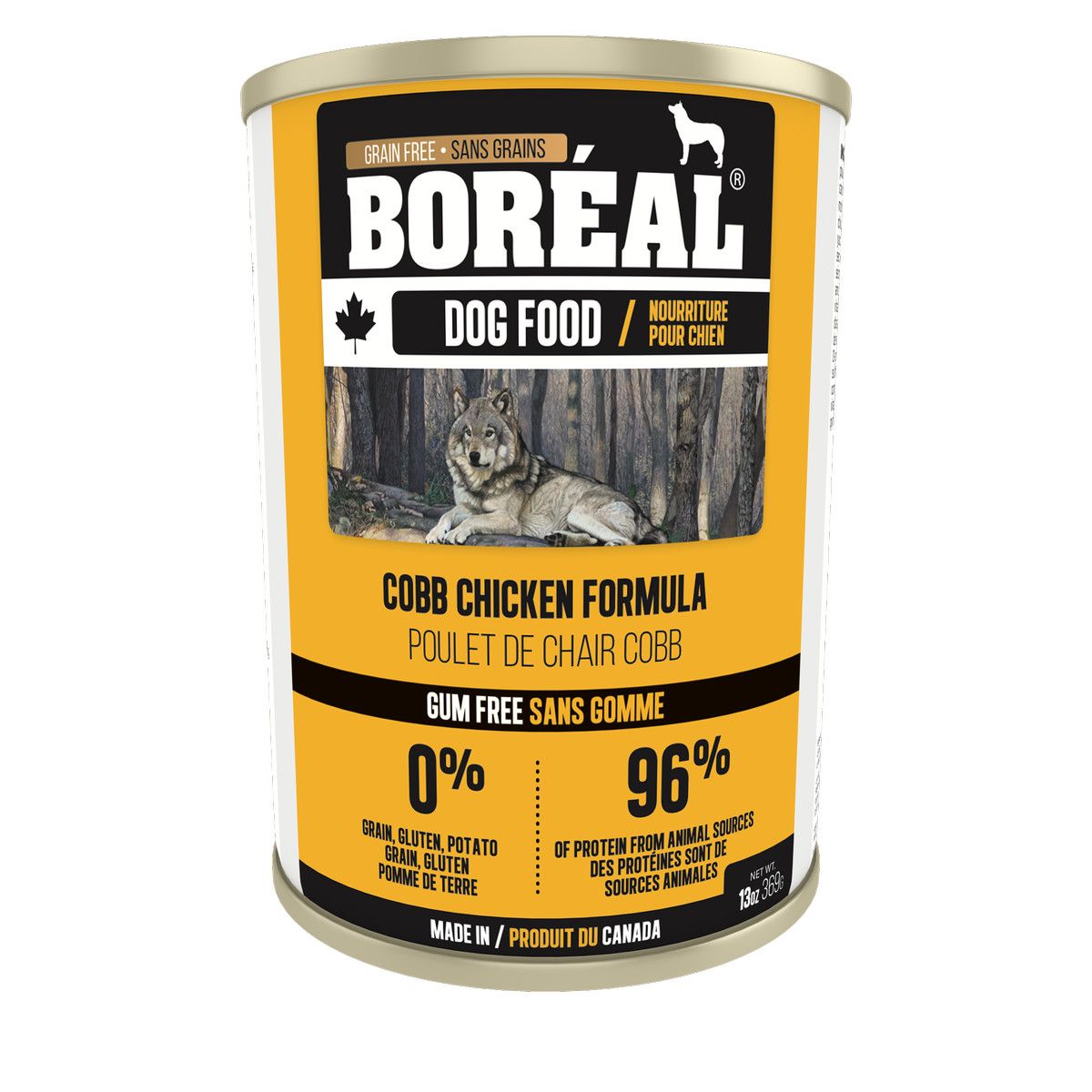 Boréal Chien / conserve poulet cobb, 369g