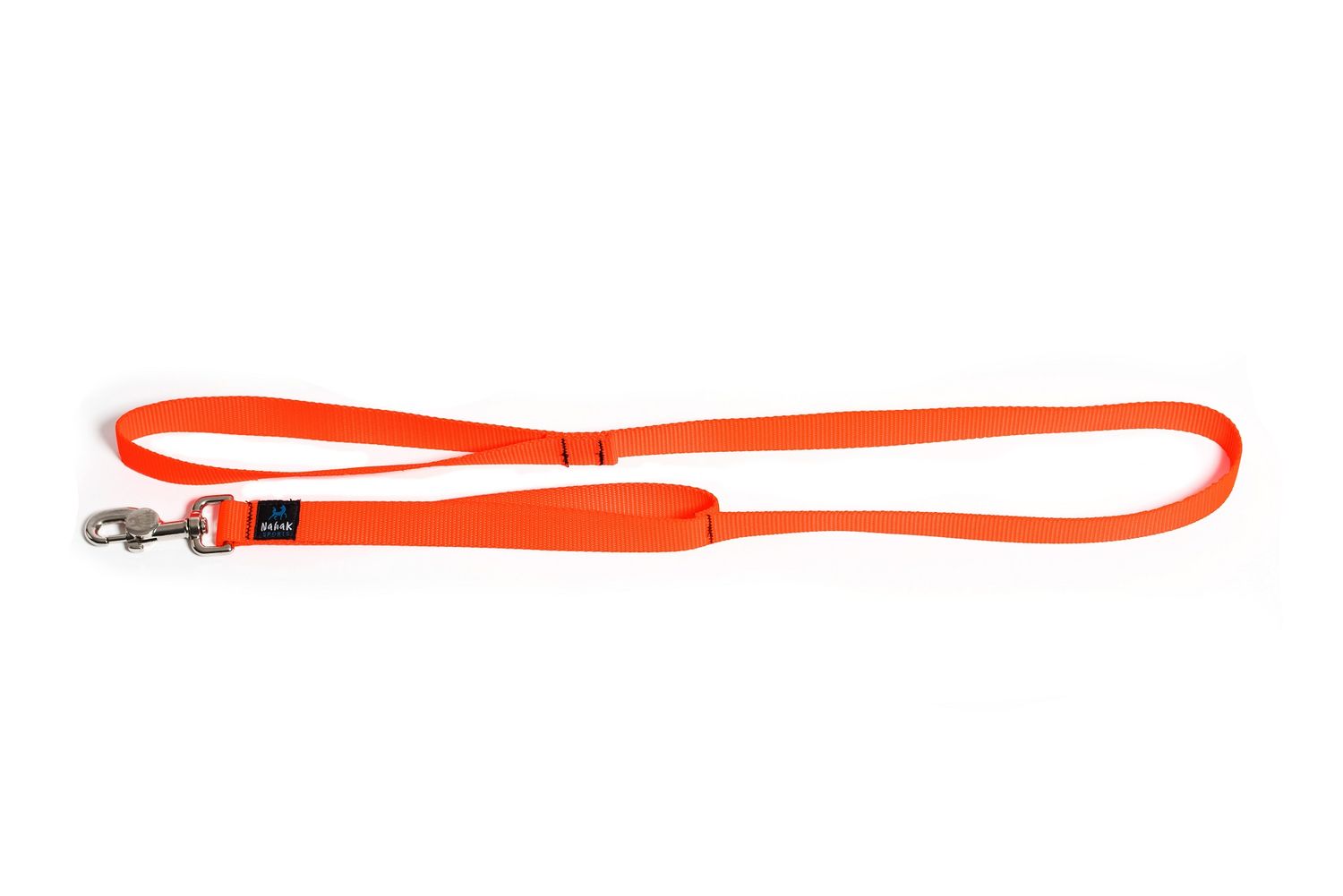 Nahak / Laisse double poignée, Orange Fluo
