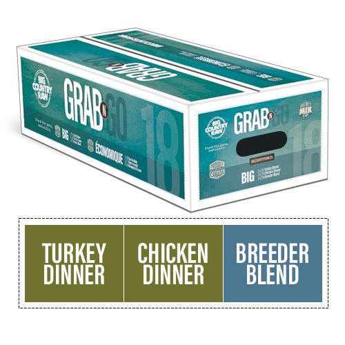 Big Country Raw / Grab N Go Big, 18lbs