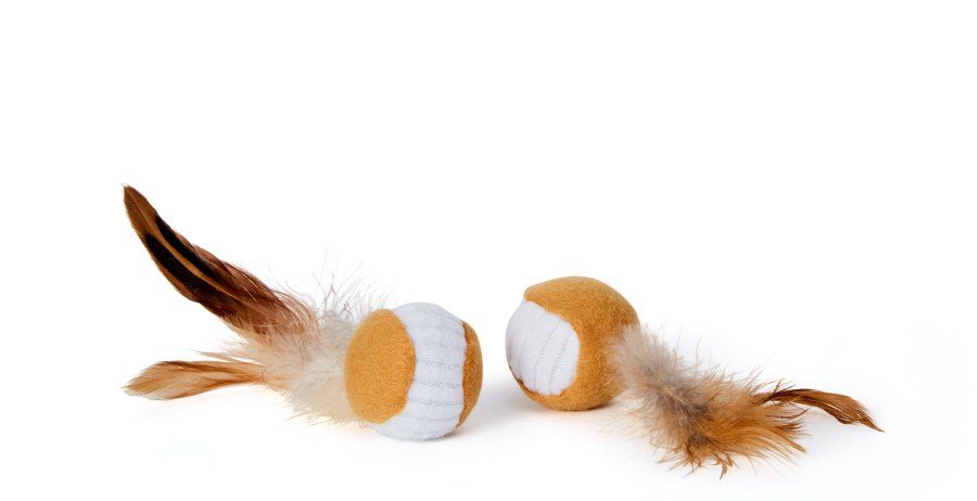 BUD&#39;Z / Chat,  Balle avec plumes