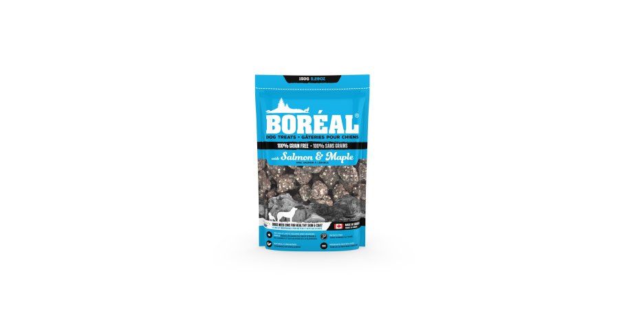 Boréal Chien / Gâteries Saumon et Érable, 150g