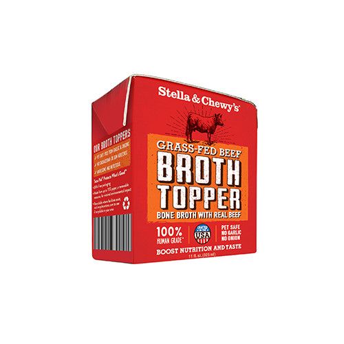 Stella &amp; Chewy&#39;s chien / Broth topper, Beef 11 oz