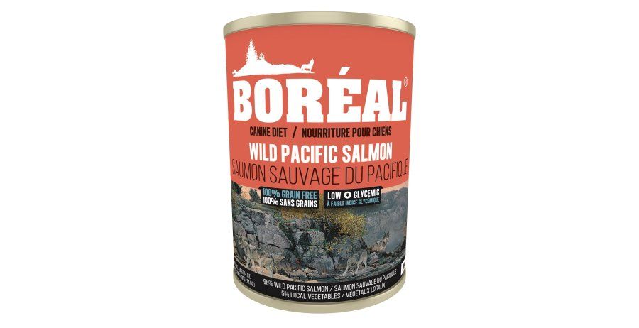 Boréal Chien / Conserve Sans Grain Saumon Sauvage, 690g