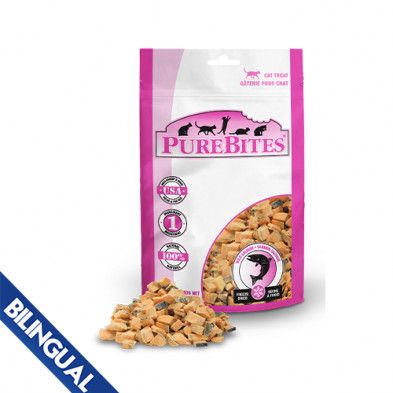 PureBite /  Wild Pacific salmon cat treats, 57 gm
