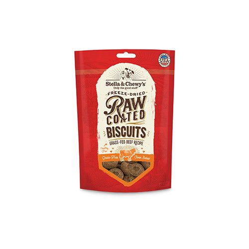 Stella &amp; Chewy&#39;s chien / Biscuit Raw Coated Boeuf, 9oz