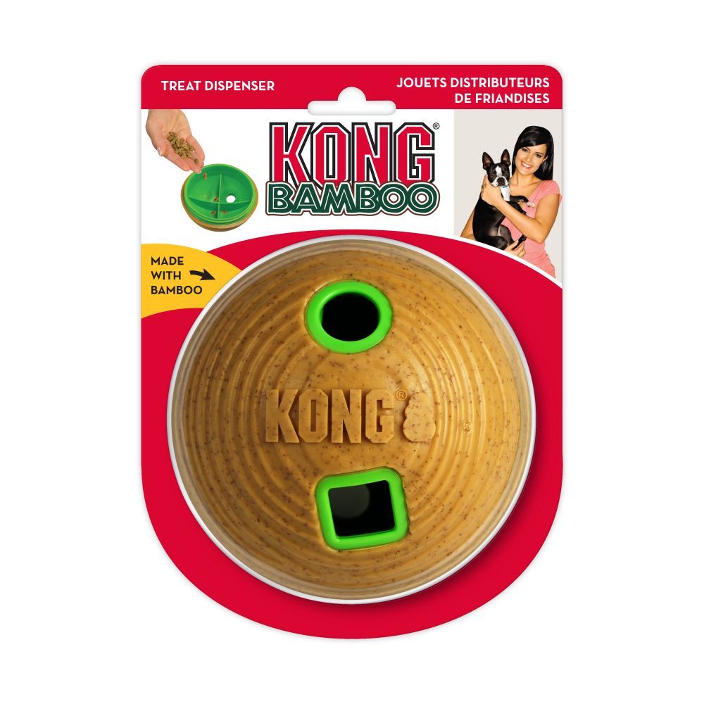 Kong / Balle distributeur de gâteries bamboo, Moyenne