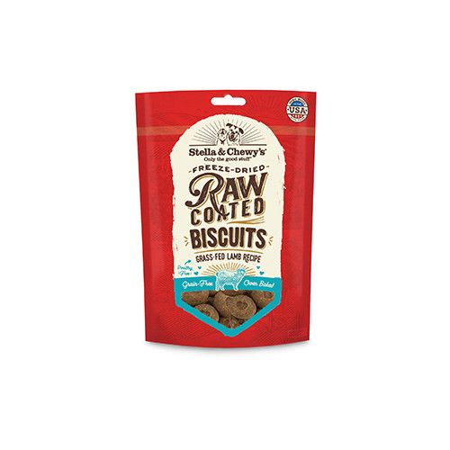 Stella &amp; Chewy&#39;s chien / Biscuit Raw Coated Agneau, 9oz