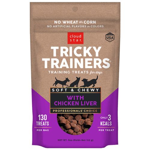 Cloud Star / Tricky Trainers, Chewy chicken liver, 14 oz