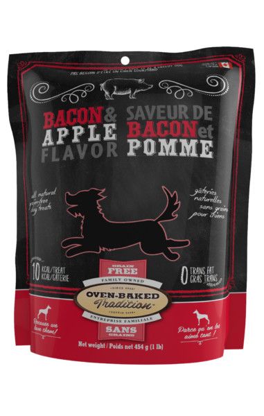 Oven-Baked Chien / Biscuits bacon &amp; pommes, SG, 454g