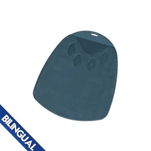 Petmate \ Litter Mat Peacock, Blue-Tan