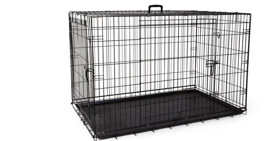 BUD&#39;Z / Chien, Cage deluxe, 2 portes avec séparateur , 24 po
