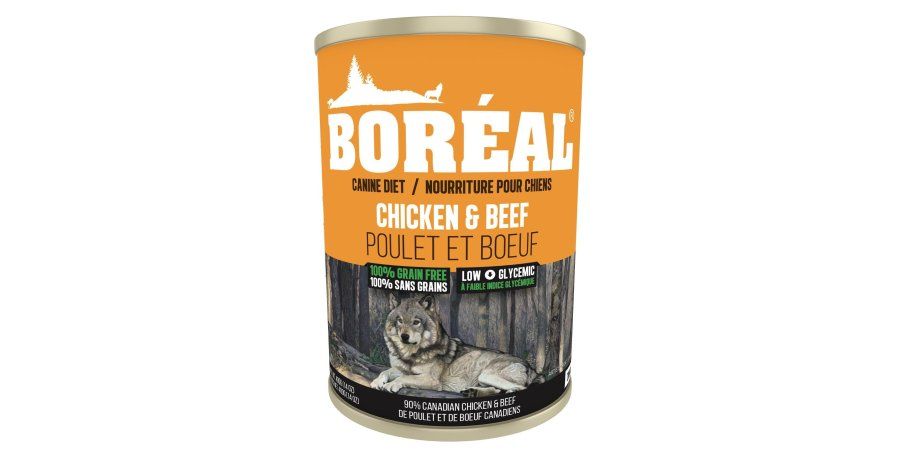 Boréal Chien / Conserve Sans Grain Poulet et boeuf, 690g