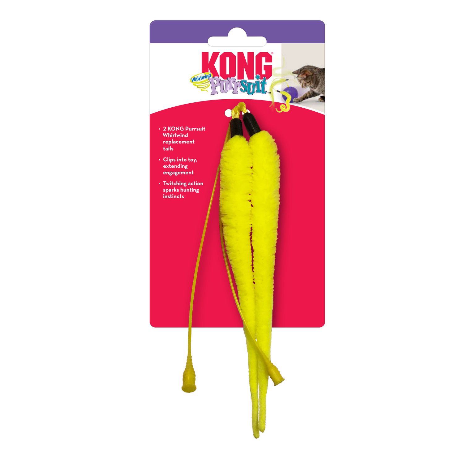 Kong / Purrsuit replacement tails 2-pack