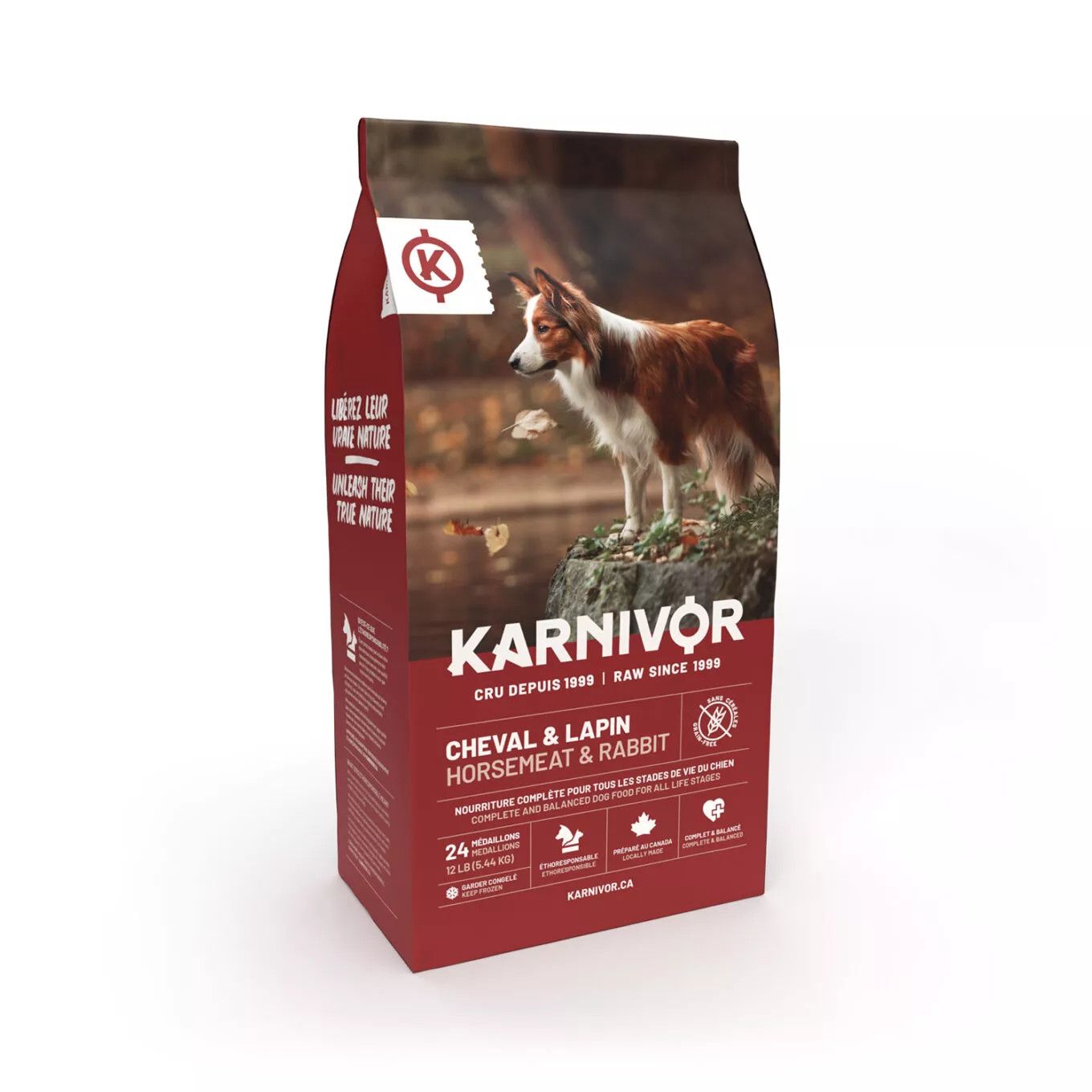 Karnivor \ Cheval &amp; lapin , 12 lb