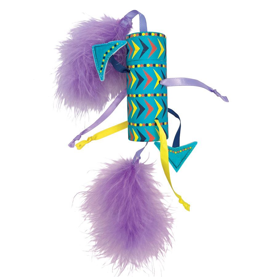 Kong /  Bat-A-Bout Vibez » Rouleau, pour chat actif