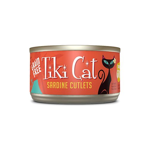 Tiki Cat / Tahitian Grill sardine cutlets, 2.8 oz