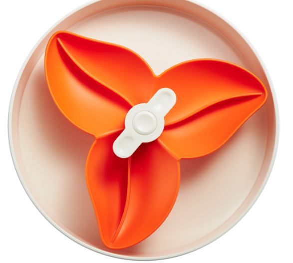 Stimulation Canine / Bol dynamique SPIN, orange