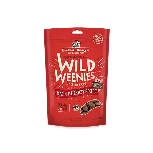 Stella &amp; Chewy&#39;s chien / Wild Weenies Bac&#39;n Me Crazy, 11oz