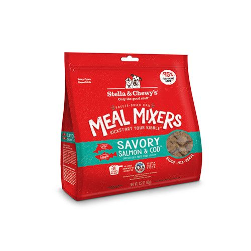 Stella &amp; Chewy&#39;s chien / Meal mixers, Salmon &amp; Cod 3.5 oz