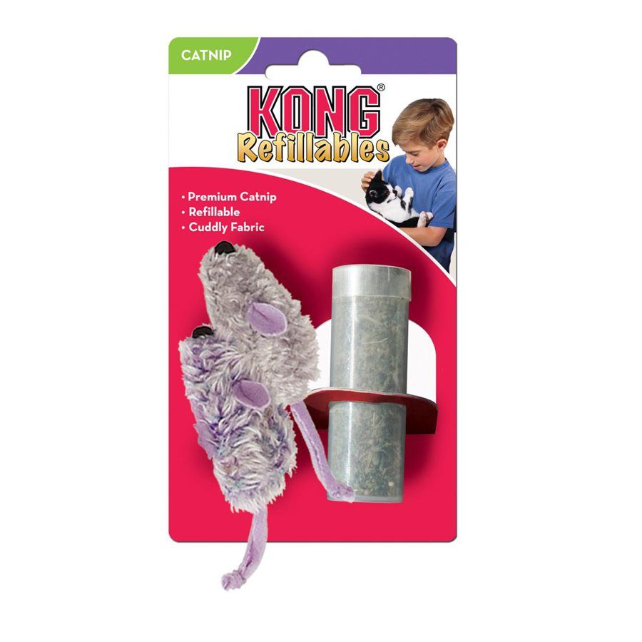 Kong / 2 Mice, Purple Frosty-Grey