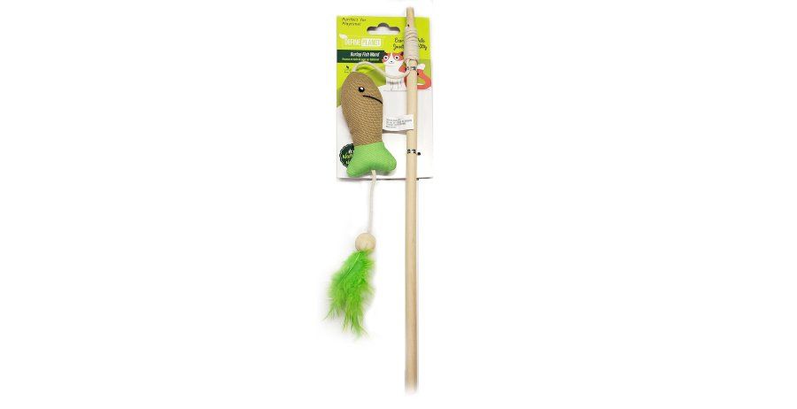 Define Planet/ Poisson en jute sur baton