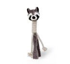 BUD&#39;Z / Chien, Peluche avec corde, raton laveur long cou 15&quot;