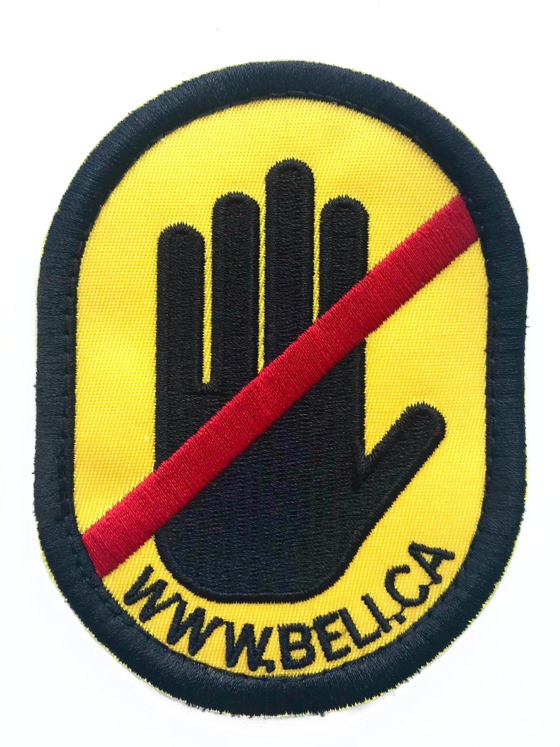 Beli / Écusson &#39;&#39;Ne pas toucher&#39;&#39;