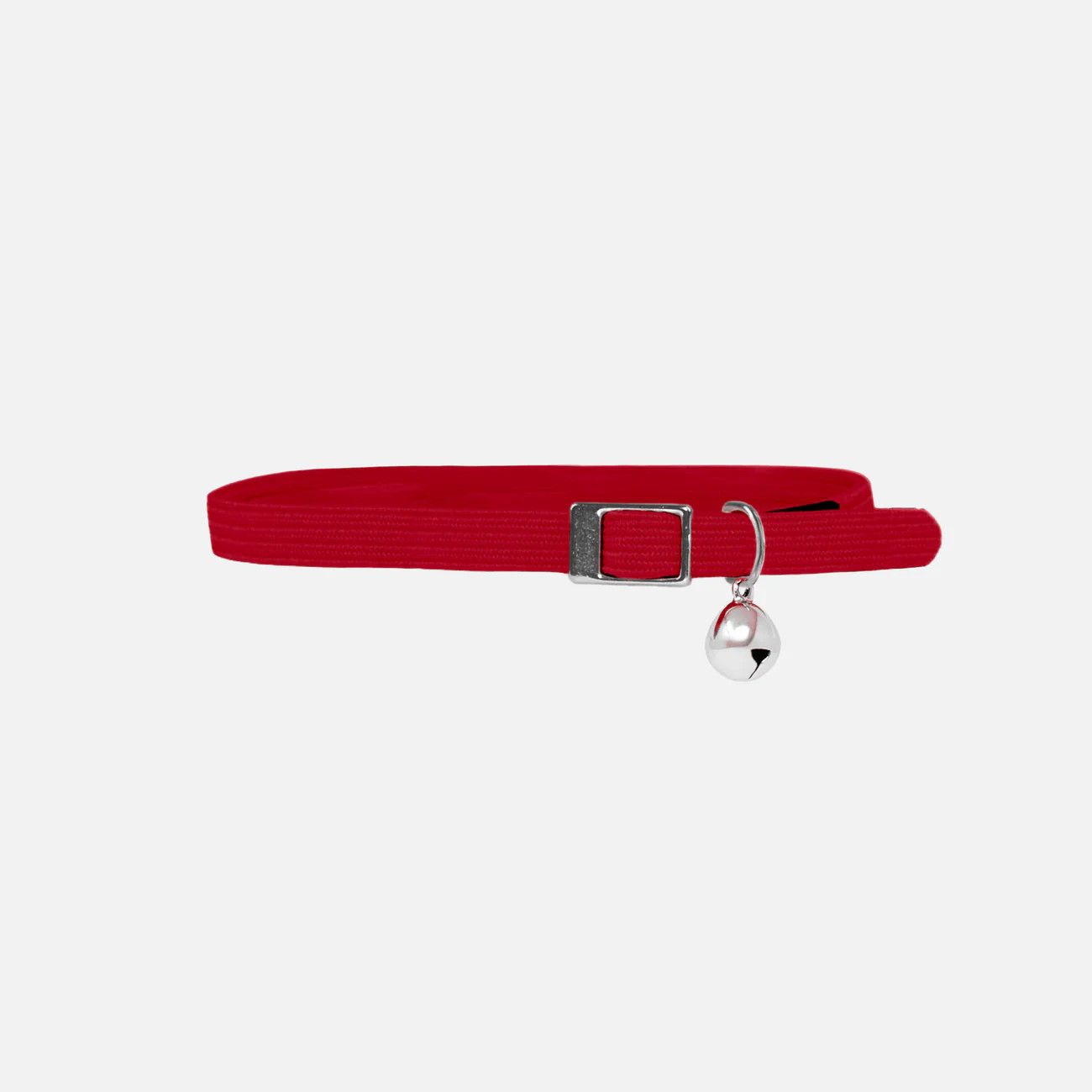 Cloe Cluzo / Collier ajustable en élastique chat, Red