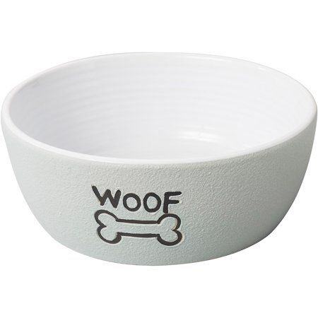 Spot / Bol nantucket pour chien 5&#39;&#39; gris