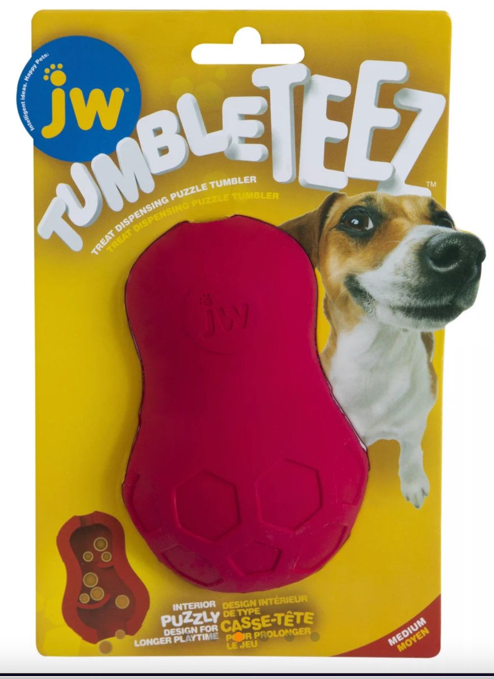 JW / Distributeur de gâteries Tumble Teez, Moyen