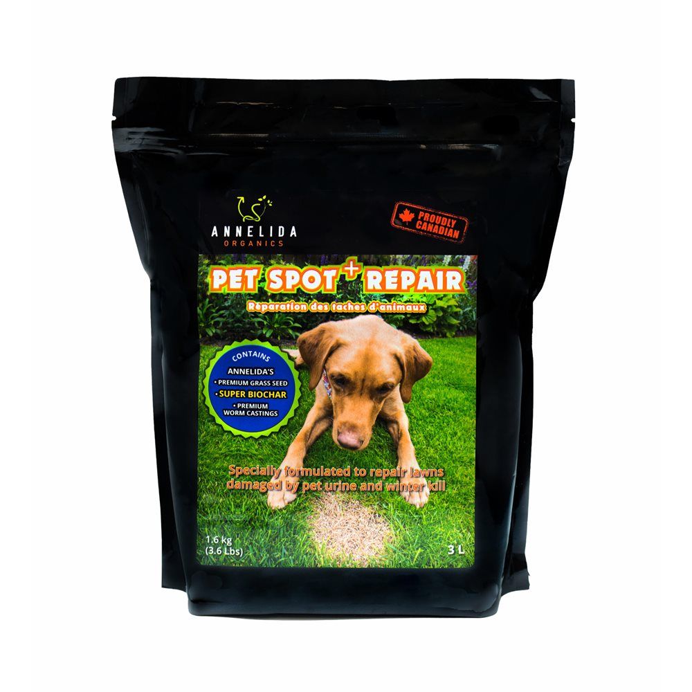 Annelida Organics / Réparation taches d&#39;animaux sur pelouse