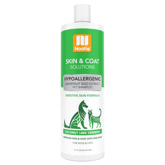 Nootie / Shampoing hypoallergénique , noix de coco - citron vert - verveine