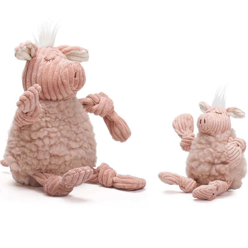 Hugglehounds / Fleece penelope pig , large