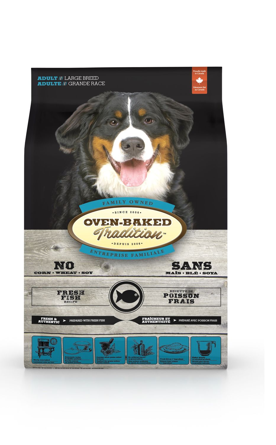 Oven-Baked chien/  Grande race poisson , 25lbs