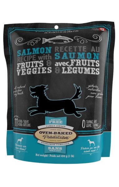 Oven-Baked Chien / Biscuits saumon, fruits &amp; légumes, SG, 454g
