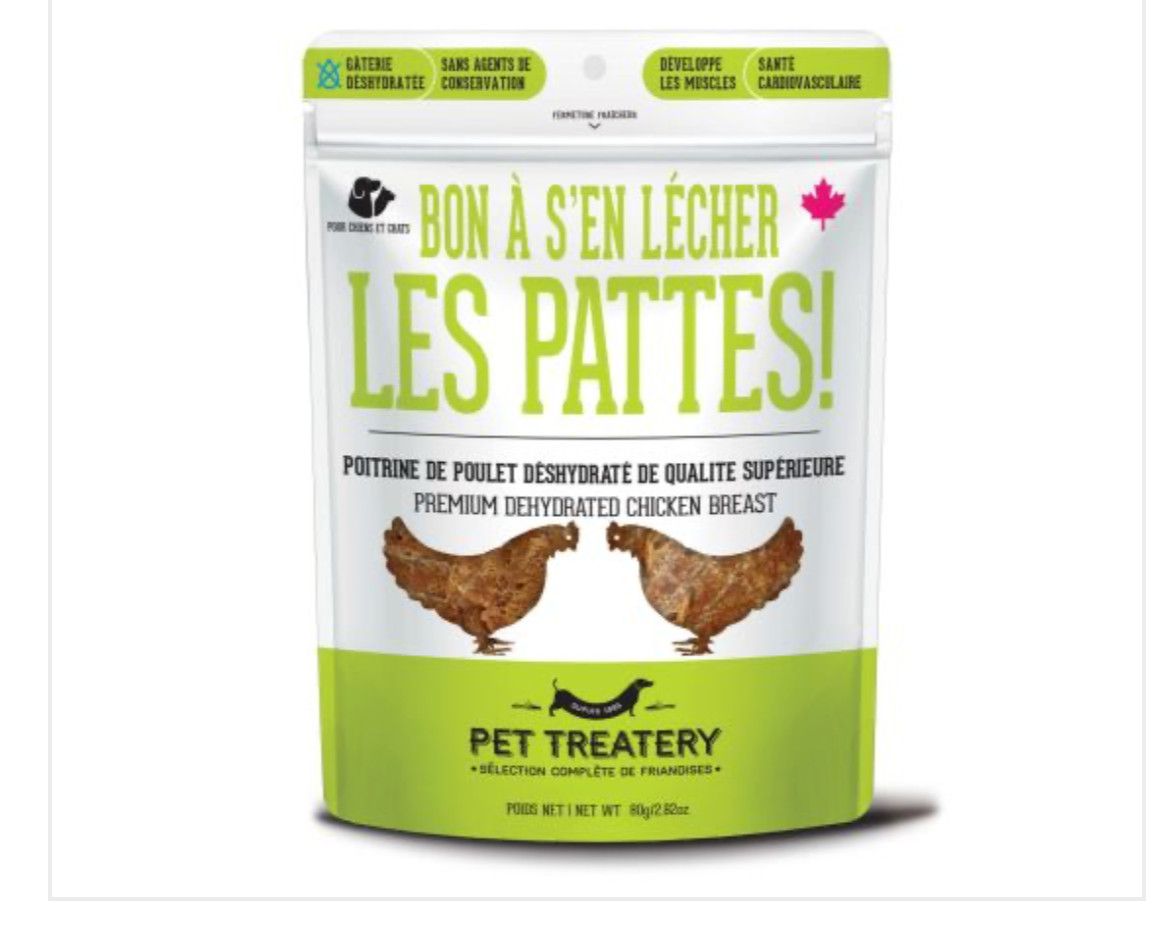 Granville Island / Poitrine de poulet déshydrater, 80gr