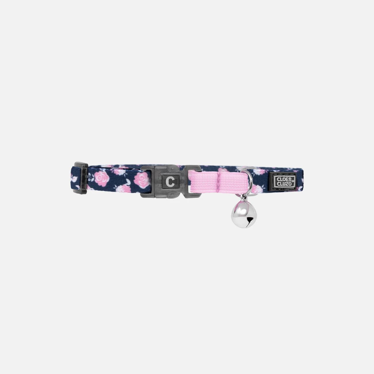 Cloe Cluzo / Collier ajustable de base chat, Rose pink