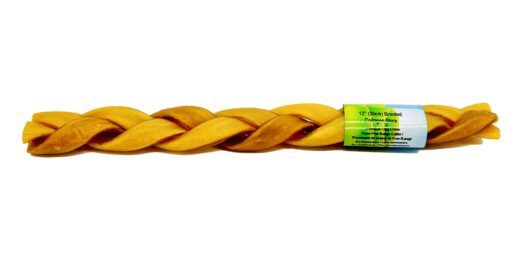 Nature&#39;s own dog chews / braided collagen stick 12inch