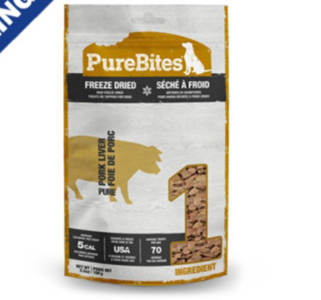 Purebite chien  / Pork liver , 90g