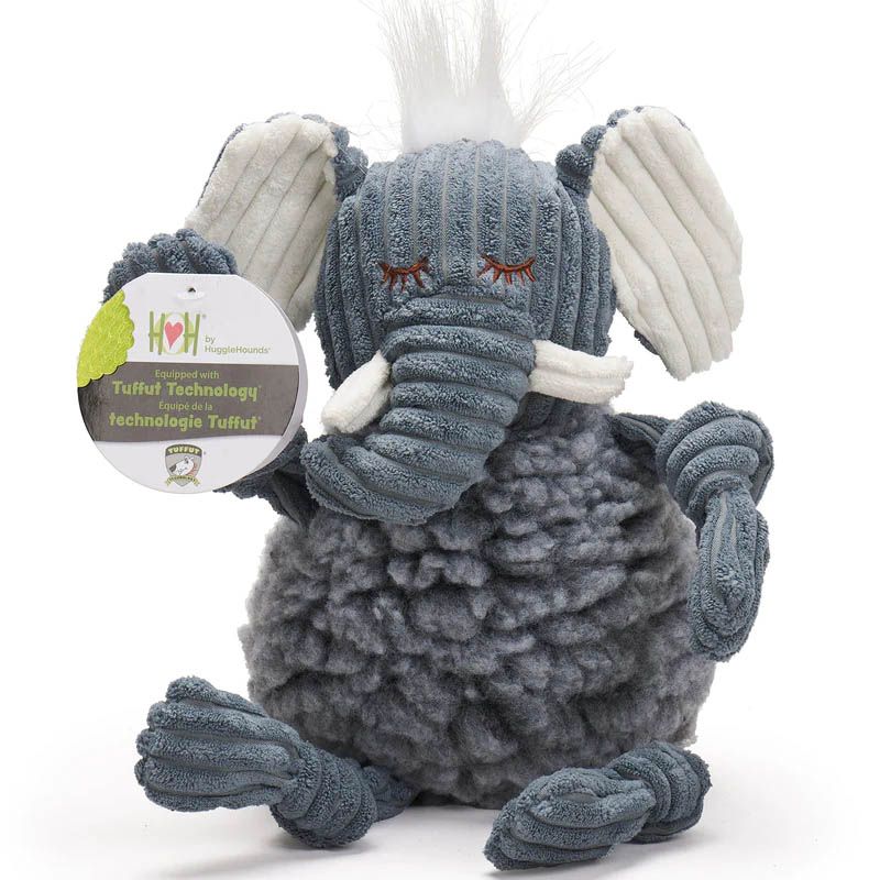 Hugglehounds / Fleece ellamae elephant, large