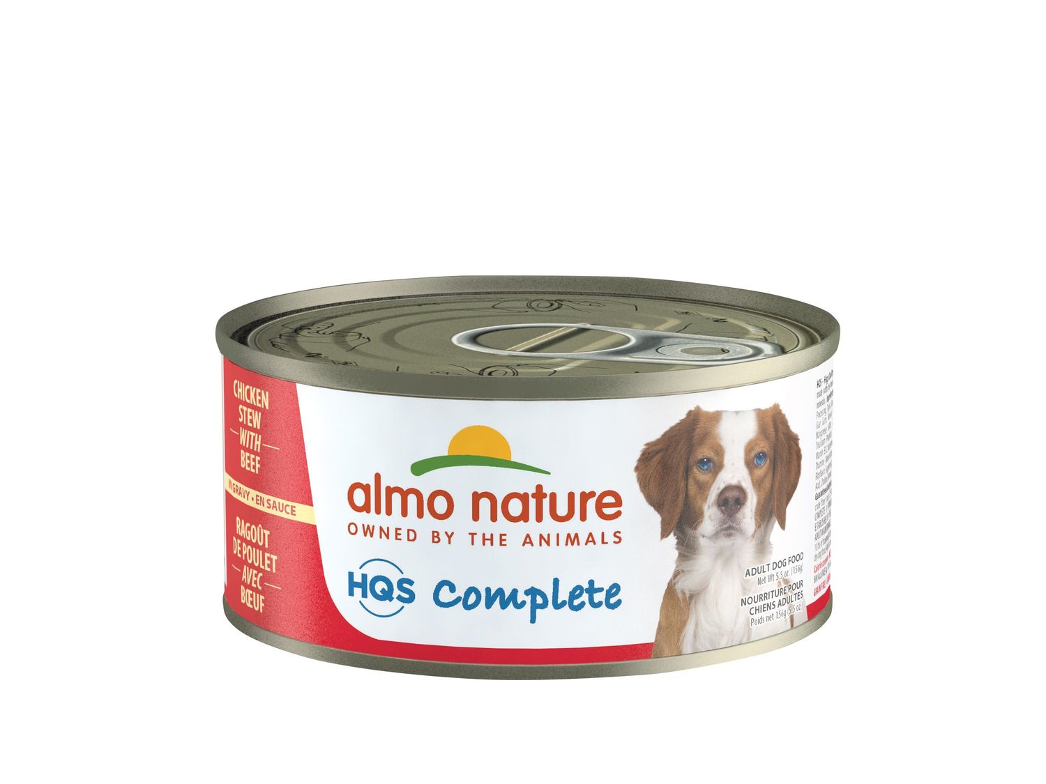 Almo nature / HQS complete, Ragoût de poulet avec boeuf  ,156gr